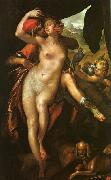 Bartholomeus Spranger Venus and Adonis oil painting reproduction